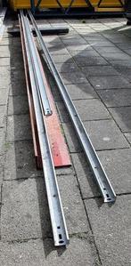 U-profiel van gegalvaniseerde staal L363cm x D4,5cm