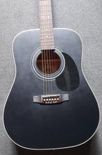 Cort - Earth 70 Black Satin met hoes - - Akoestische gitaar, Nieuw