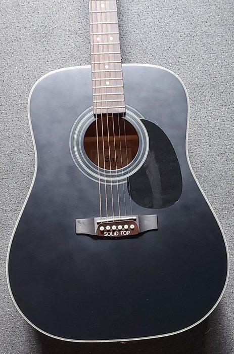 Cort - Earth 70 Black Satin met hoes - - Akoestische gitaar, Muziek en Instrumenten, Snaarinstrumenten | Gitaren | Akoestisch