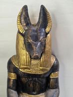 Beeld, Zittende Anubis - 36 cm - Gips, Antiek en Kunst