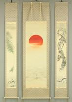 Rising Sun, Pine Bamboo Plum  with Original Box