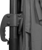 2dekans | VONROC Premium Zweefparasol Pisogne 300x300cm –, Ophalen of Verzenden, Zo goed als nieuw