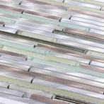 Mozaïektegel Canus Licht Glas Aluminium 30x30 cm, Nieuw, Overige materialen, Overige typen, 20 tot 40 cm