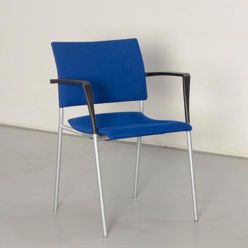 Casala Feniks vergaderstoel, blauw, 4-poot onderstel, Huis en Inrichting, Bureaustoelen, Ophalen of Verzenden