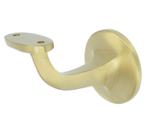 Leuninghouder Blind Vlak Zadel messing mat goud, Verzenden, Nieuw