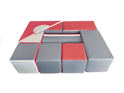Foam blokken - speelblokken XXL - 11 delig - wit grijs ko..., Kinderen en Baby's, Speelgoed | Educatief en Creatief, Nieuw, Ophalen of Verzenden