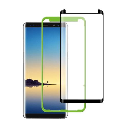 Gehard glas Hoesje voor Samsung Galaxy Note 8 Zwart, Telecommunicatie, Mobiele telefoons | Toebehoren en Onderdelen, Bescherming