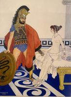 Fernand Fau (1858-1917) - Le Retour De Mars, Antiek en Kunst, Kunst | Schilderijen | Klassiek