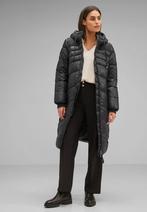 Street One Long Padded Mat Mix Jacket Black Maat 42, Ophalen of Verzenden, Nieuw, Maat 42/44 (L), Zwart