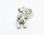 Christofle - Beeldje, Tigre - 4 cm - Zilveren licht