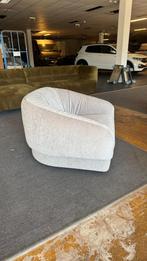 Fauteuil Eclair luxe stof beige creme zetel stoel lounge, Huis en Inrichting, Fauteuils, Ophalen, Eclair Beige Creme Fauteuil