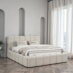 Ledikant Harmony Beige Met Opbergruimte - 180x200 cm, Verzenden, Beige, Nieuw, Modern