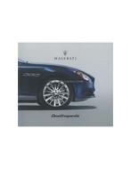 2017 MASERATI QUATTROPORTE GRANLUSSO GRANSPORT BROCHURE, Nieuw, Author