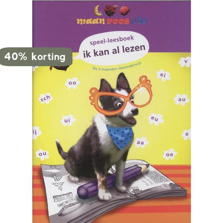 Ik kan al lezen / Maan roos vis 9789027668509, Boeken, Kinderboeken | Baby's en Peuters, Gelezen, Verzenden