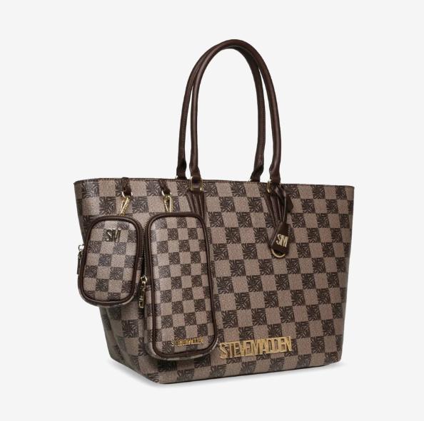 Steve Madden - Bjude-7 Chocolate - Super mooi, Sieraden, Tassen en Uiterlijk, Tassen | Damestassen, Verzenden