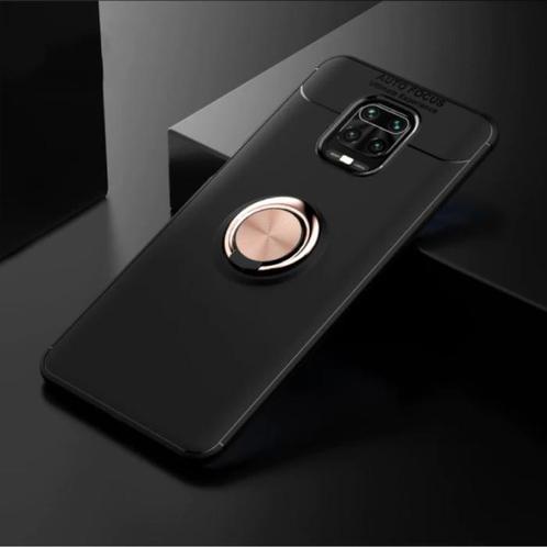 Xiaomi Poco F2 Pro Hoesje met Metalen Ring  - Auto Focus, Telecommunicatie, Mobiele telefoons | Hoesjes en Frontjes | Overige merken