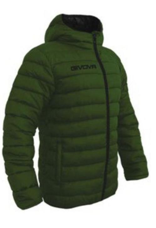 Givova heren jas in MILITAIR GROEN kleur - ritssluiting -, Kleding | Dames, Sportkleding