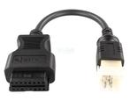Jaltest Volvo ECS 9 Pins OBD - 16 Pins OBD2 Verloopkabel Aut, Verzenden, Nieuw