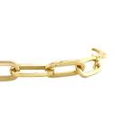 Gouden closed for ever armband 20.5 cm 14 krt