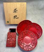 Murakami Tsuishu - Kist - Hout, Urushi - Japanse culturele, Antiek en Kunst