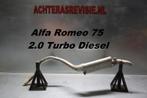 Uitlaat eindpijp Alfa Romeo 75, 2.0 Turbo Diesel. (Uitlaten), Verzenden, Nieuw, Alfa Romeo