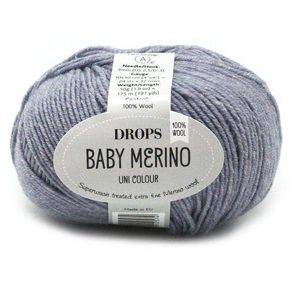 DROPS Baby Merino Mix - 37 licht lavendel - Wol Garen, Hobby en Vrije tijd, Breien en Haken, Ophalen of Verzenden