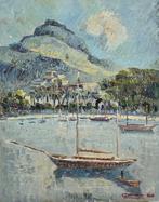 École Catalane (XX) - NO RESERVE - Baie calme, Antiek en Kunst