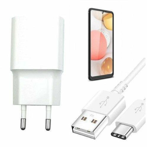 Samsung A42 Oplader Snellader USB C, Telecommunicatie, Mobiele telefoons | Telefoon-opladers, Nieuw, Verzenden