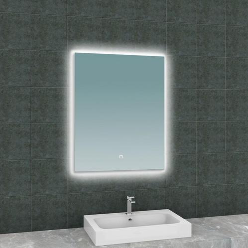 Spiegel Wiesbaden Soul Rechthoek met LED Verlichting, Doe-het-zelf en Verbouw, Sanitair, Bad, Nieuw, Ophalen of Verzenden