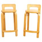 Artek - Alvar Aalto - Kruk (2) - Birch - K65