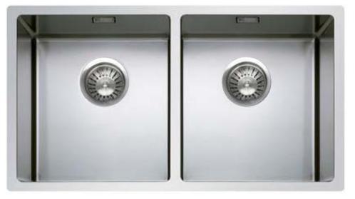 Spoelbak glanzend RVS 40x80x20 CM HorecaTraders, Zakelijke goederen, Horeca | Meubilair en Inrichting, Verzenden