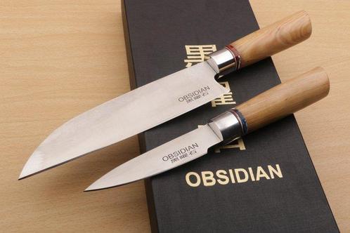 Obsidian - Keukenmes - Kitchen knife set - Introductie van, Antiek en Kunst, Antiek | Keukenbenodigdheden