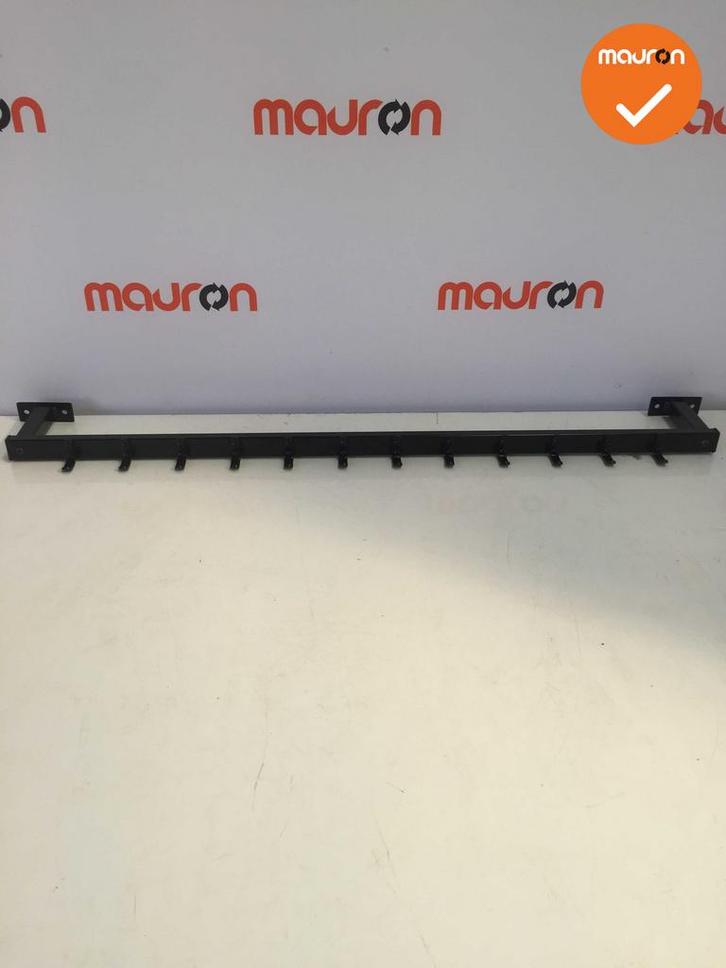 Wandkapstok - 126cm - Zwart - 12 Haken - Nieuw, Zakelijke goederen, Kantoor en Winkelinrichting | Kantoormeubilair en Inrichting