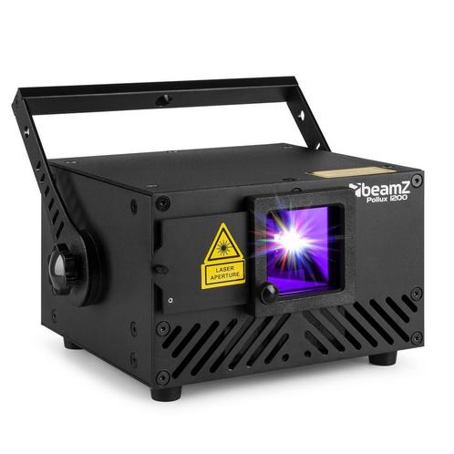 BeamZ Pollux 1200 laser RGB - Multicolor 1200mW TTL laser -, Muziek en Instrumenten, Licht en Laser, Laser, Nieuw, Verzenden