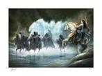 Lord of the Rings Art Print Flight to the Ford 61 x 46 cm, Verzamelen, Lord of the Rings, Ophalen of Verzenden, Nieuw