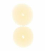 Haardonut Bun Klein – 6 cm – Blond – Set van 2, Nieuw