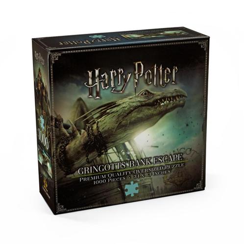 Harry Potter Gringotts Bank Escape Puzzel (1000 stukken), Verzamelen, Harry Potter, Nieuw, Ophalen of Verzenden
