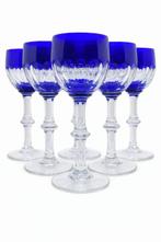 Saint Louis - Kelk (6) - Bristol - Kristal - Blu cobalto