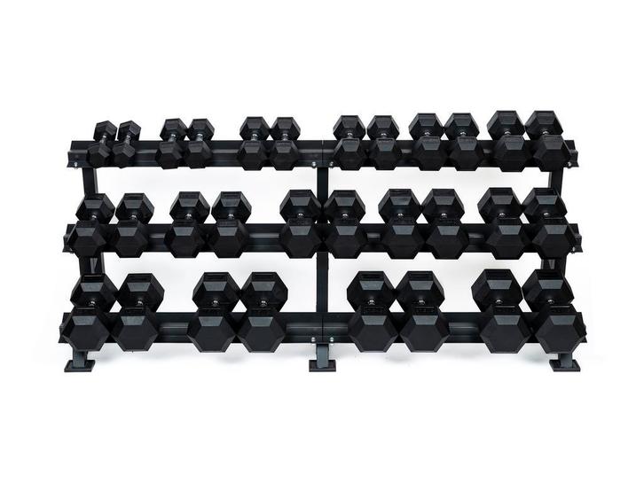 Martech Hex halterset 5-40KG + 3-laags rack // Dumbbellset, Sport en Fitness, Fitnessapparatuur, Nieuw