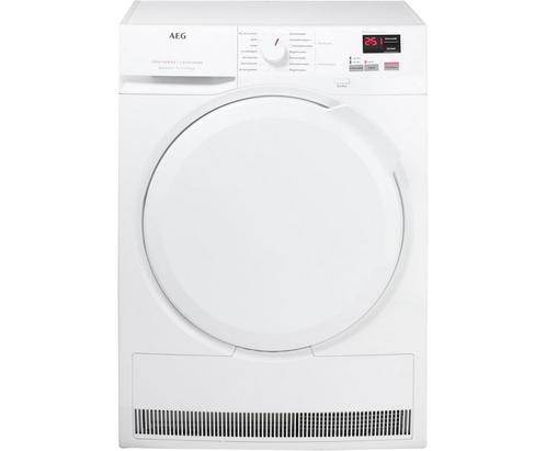 Aeg T7dbz4570 Warmtepompdroger 7kg, Witgoed en Apparatuur, Wasdrogers, Zo goed als nieuw, Voorlader, 85 tot 90 cm, Ophalen of Verzenden