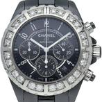 Chanel - J12 Watch 1.6 Chronograph Large Diamond Bezel -, Nieuw