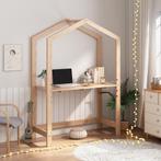 [en.casa] Kinderbureau Suså 160x110x50 cm verstelbaar houtkl, Kinderen en Baby's, Verzenden, Nieuw