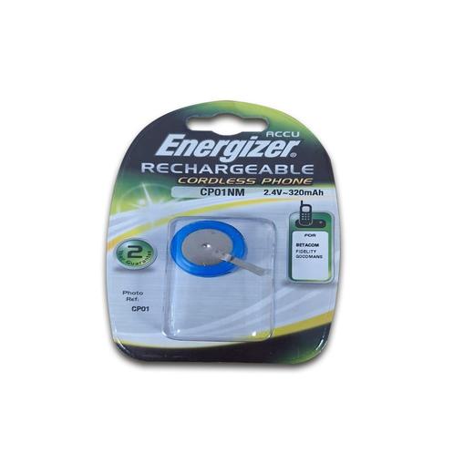 Energizer® Oplaadbare telefoon Accu - CP01NM - 320mAh 2.4V, Audio, Tv en Foto, Accu's en Batterijen, Nieuw, Verzenden