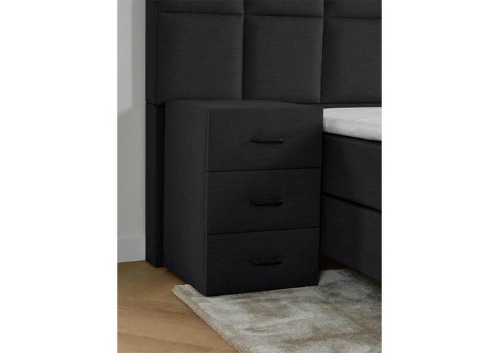 ACTIE! Nachtkastje Kathy  200 Zwart, Huis en Inrichting, Slaapkamer | Nachtkastjes, Nieuw, Verzenden