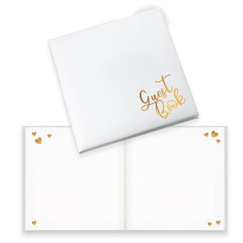 Gastenboek Bruiloft 22cm, Hobby en Vrije tijd, Feestartikelen, Nieuw, Verzenden
