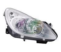 OPEL CORSA D, 2006-2011 - KOPLAMP, TYC, H7 + H1, elektr v..., Auto-onderdelen, Overige Auto-onderdelen, Nieuw, Opel, Verzenden