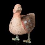 Oud-Chinees, Han-dynastie Aardewerken vogel op bronzen poten