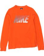 NIKE Boys Graphic Sweatshirt Jumper 13-14 Years XL Orange, Kleding | Heren, Verzenden, Nieuw