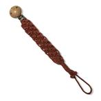 Speenkoord Cookie - Bordeaux Rood - Katoen - Macramé -, Kinderen en Baby's, Ophalen of Verzenden, Nieuw