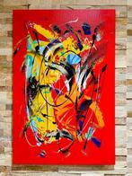 Michele Socionovo (XX) - Amour abstrait n°14, Antiek en Kunst, Kunst | Schilderijen | Modern